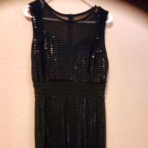 Enfocus studio  size 10 black sequence dress
